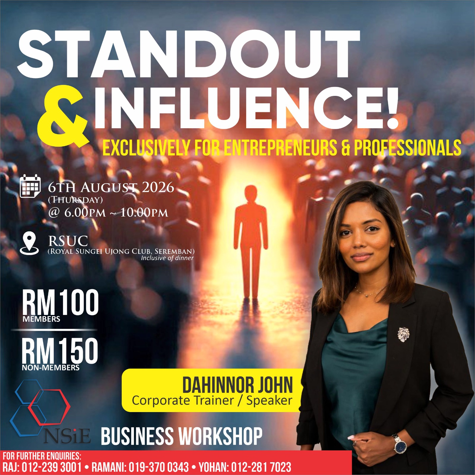 Standout & Influence !