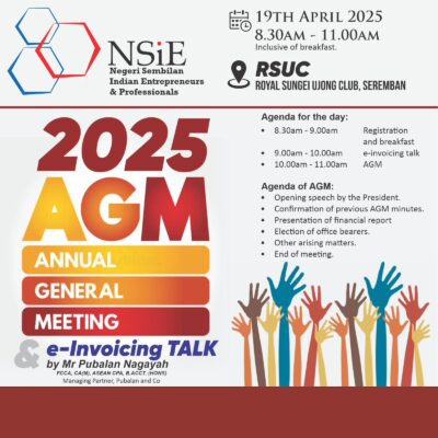AGM meeting & E-invoicing Talk
